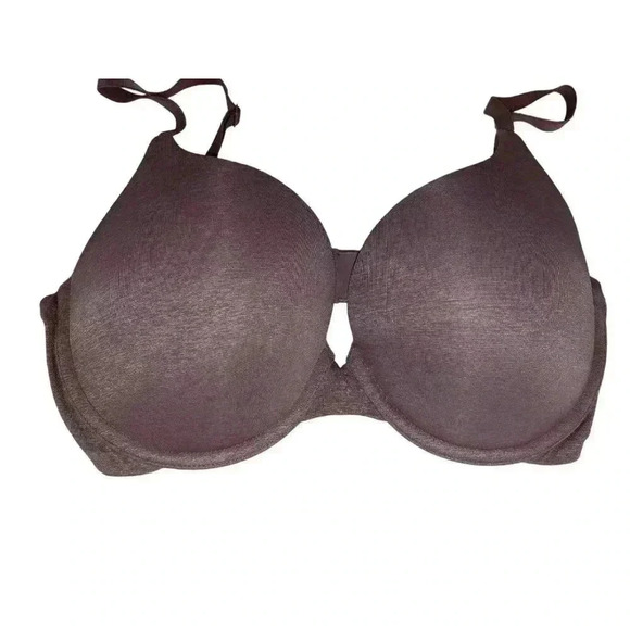 Victorias Secret Womens Bra Purple Full Coverage Padded Underwired Size 36D - Picture 3 of 11